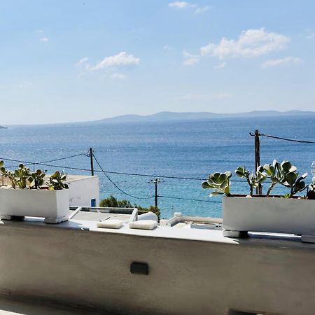 شقة Mykonos Tourlos Nests - Sea View Escape المظهر الخارجي الصورة