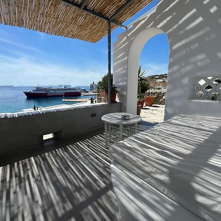 شقة Mykonos Tourlos Nests - Sea View Escape المظهر الخارجي الصورة