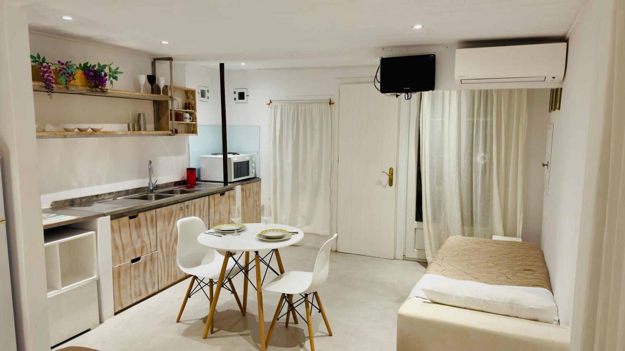 شقة Mykonos Tourlos Nests - Sea View Escape المظهر الخارجي الصورة
