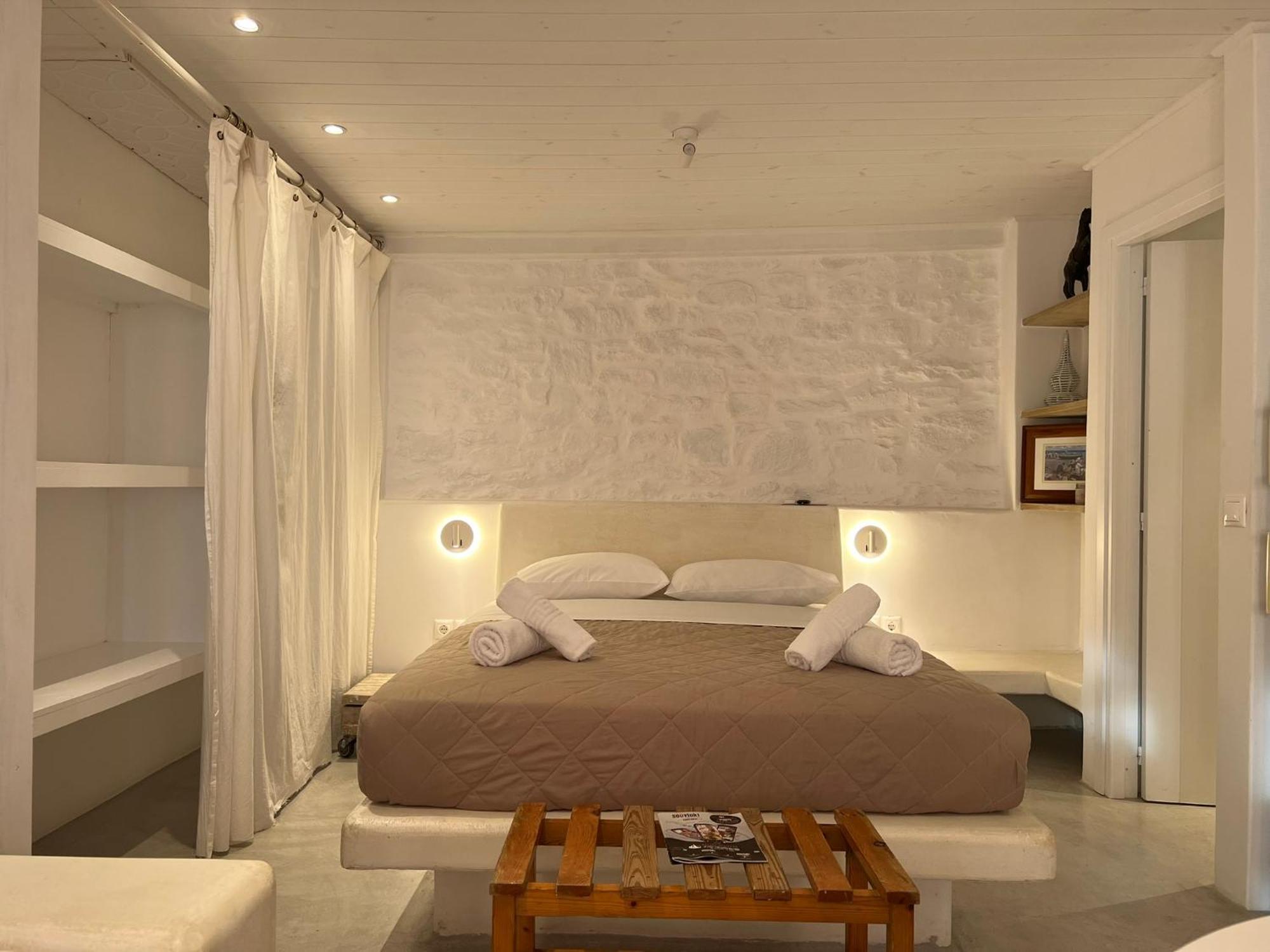 شقة Mykonos Tourlos Nests - Sea View Escape المظهر الخارجي الصورة
